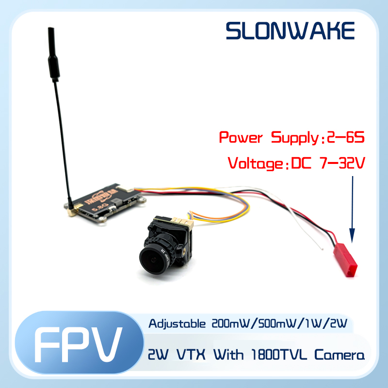 SLONWAKE 5.8G 56CH 2W Sender V – Fpv Drone Quadcopter Bewertung und Preis