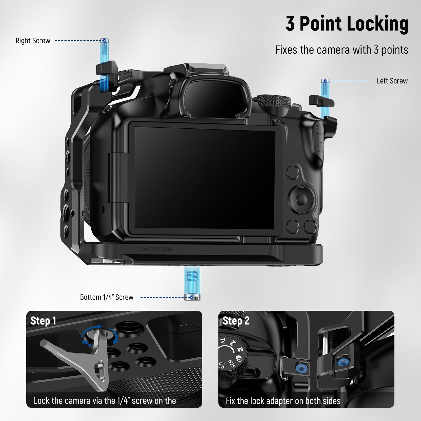 NEEWER R50 Kamerakäfig, kompat – Canon Camera Eos R50 Bewertung und Preis