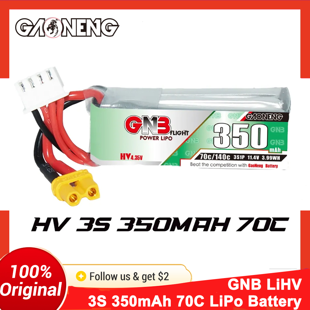 Gaoneng GNB 350mAh 3S 70C LiPo – Fpv Drone Goggles Bewertung und Preis